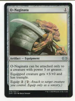 Magic The Gathering MTG Double Masters Card #278 O-Naginata - Image 1