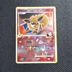 Flareon Cracked Ice #60/111 Pokemon Card TCG Promo Rising Rivals - Image 1