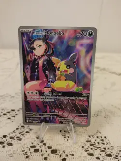 Marnie's Morpeko 206 Holo - Scarlet & Violet Promo - Pokemon TCG NM - Image 1
