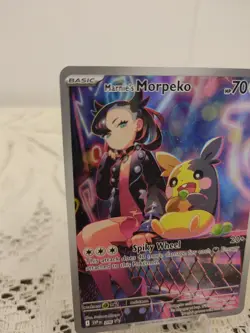 Marnie's Morpeko 206 Holo - Scarlet & Violet Promo - Pokemon TCG NM - Image 2