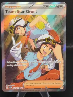 Team Star Grunt| Scarlet and Violet Base| Ultra Rare | 242/131| Pokemon TCG | LP - Image 1
