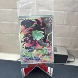Pokemon Bulbasaur 133/132 English Mega Evolution Stamped Promo SEALED - Image 1