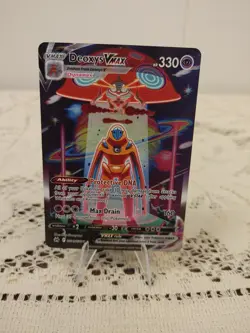 Pokemon Deoxys VMAX GG45/GG70 Alternative Art Crown Zenith Galarian - Image 1
