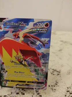 Blaziken VMAX TG15/TG30 Silver Tempest Trainer Gallery Alt Art Pokemon TCG - Image 3