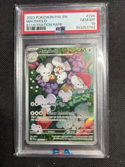 PSA 10 2023 POKEMON PAL EN-PALDEA EVOLVED ILLUSTRATION RARE #226 MAUSHOLD 📈🔥 - Image 1