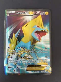 Pokemon TCG Manectric EX (113 Full Art) #113/119 XY - Phantom Forces - Image 3