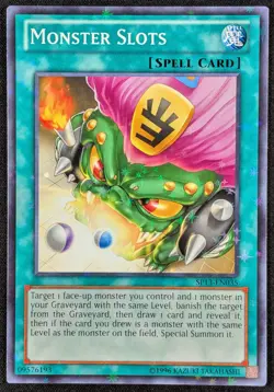 Monster Slots 1996 Starfoil Rare Holo Yugioh SP13-EN035 (NM) - Image 1