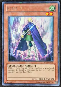 Flelf 1996 Starfoil Rare Holo Yugioh Card SP13-EN019 (NM) - Image 1