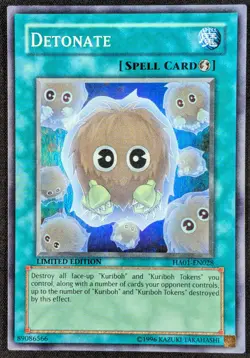 Detonate 1996 Super Rare Holo Yugioh HA01-EN028 (NM) - Image 1