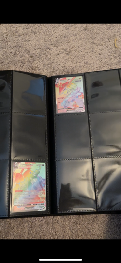 pokemon cards binder incomplete set evolving skies - Image 1