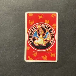 S1930 Ash Jack of Spades Red Charizard Back Deck Playing Poker Card Pokemon - Image 2