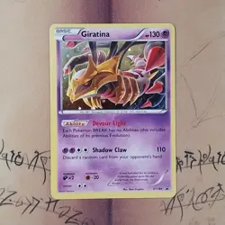 Giratina XY184 Black Star Promo Cosmos Holo NM Pokemon Card English - Image 1