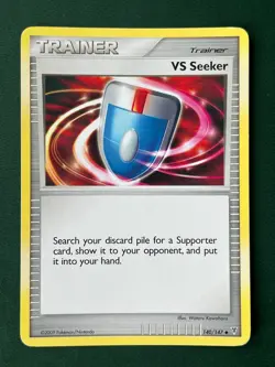 VS Seeker #140 Non Holo Supreme Victors Pokemon Card 2009 PLAYED - Image 1