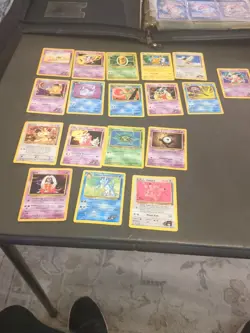 1998 Pokemon Card Lot Of 18 Cards Read - Image 1