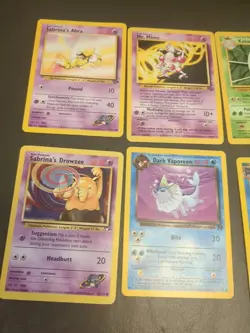 1998 Pokemon Card Lot Of 18 Cards Read - Image 2