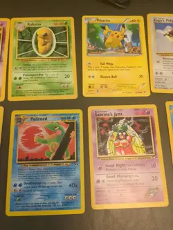 1998 Pokemon Card Lot Of 18 Cards Read - Image 3