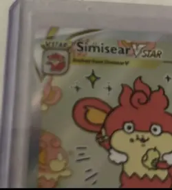 Pokemon Simisear VStar GG37 Crown Zenith Galarian Gallery Full Art Card NM/Mint - Image 2