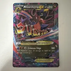 Pokemon XY Black Star Promos Mega M Garchomp-EX Collectible Card - Image 1