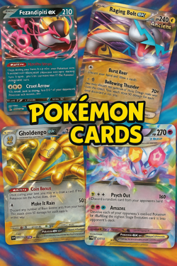 Pokemon TCG - Scarlet & Violet Era - Over 100 ex, Double Rare Cards Available! - Image 1