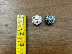 Lot of 2 Magic Gathering Core Set 2020 M20 Spindown D20 Life Counter Dice Die - Image 1