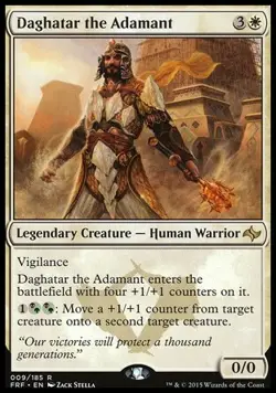 Magic the Gathering MTG Daghatar the Adamant (9) Fate Reforged NM - Image 1