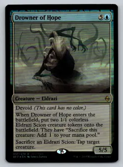 Drowner of Hope Battle for Zendikar Foil - Image 1