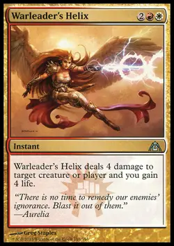 Magic the Gathering MTG Warleader's Helix (116) Dragon's Maze NM - Image 1