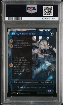 2025 MAGIC THE GATHERING FINAL FANTASY SURGE FOIL JILL, SHIVA'S DOMINANT PSA 10 - Image 2