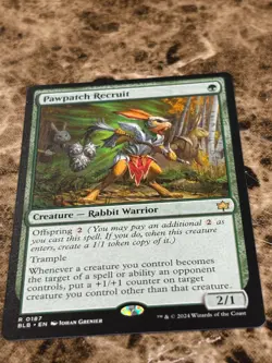 PAWPATCH RECRUIT Magic MTG Bloomburrow - Image 1