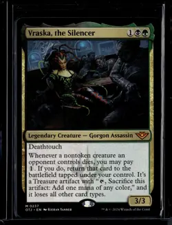 Vraska, the Silencer - 237 - OTJ - NM - MTG Magic the Gathering - Image 1