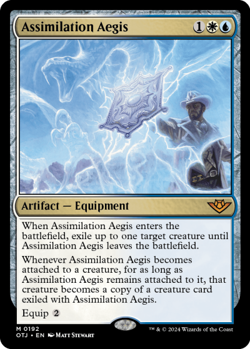 Outlaws of Thunder Junction - Assimilation Aegis - Brand New - Image 1