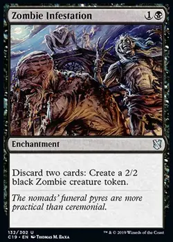 Magic the Gathering MTG Zombie Infestation (132) Commander 2019 NM - Image 1