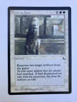 Dust to Dust The Dark MTG LP - Image 1