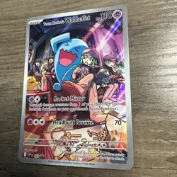 Team Rocket's Wobbuffet SVP 203 Pokemon TCG Destined Rivals - Image 3
