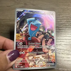 Team Rocket's Wobbuffet SVP 203 Pokemon TCG Destined Rivals - Image 4