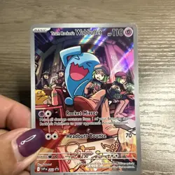 Team Rocket's Wobbuffet SVP 203 Pokemon TCG Destined Rivals - Image 5