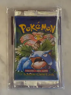 Pokemon 1999 Base Set 1st Edition Booster Pack- HEAVY SEALED - Image 1