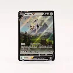 Arceus V - SWSH204 Black Star Promo Pokemon - NM - Image 1