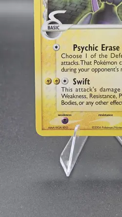 Mewtwo Delta Species 24/110 MP Reverse Holo Holon Phantoms Stamped Pokemon Card! - Image 3