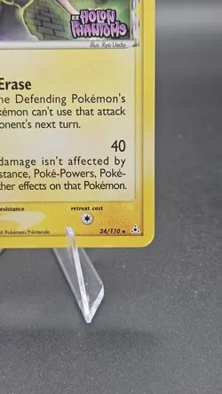 Mewtwo Delta Species 24/110 MP Reverse Holo Holon Phantoms Stamped Pokemon Card! - Image 4