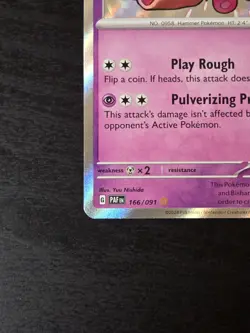 Pokemon TCG - Tinkatuff 166/091 - Paldean Fates - Holo Rare Baby Shiny - Image 4