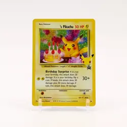 Birthday Pikachu - Celebrations 25th Classic Collection Holo Pokemon - NM - Image 1