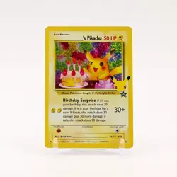 Birthday Pikachu - Celebrations 25th Classic Collection Holo Pokemon - NM/MINT - Image 1
