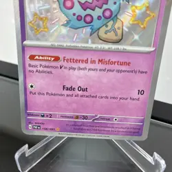 Spiritomb 158/091 Sv: Paldean Fates Baby Shiny Pokemon TCG Holo | NM - Image 3