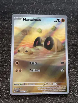 MASCAIMAN FULL ART - POKEMON 216/198 EV1 ECARLATE ET VIOLET NEUF FR - Image 1