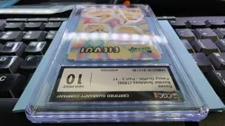 1998 Pokemon Bandai Sealdass Eevee Part 2 #17 Japanese Fancy Graffiti CGC 10 GEM - Image 5