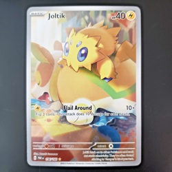 Pokemon TCG Joltik Paradox Rift Holo Card 196/182 Illustration Rare NM Free Ship - Image 1