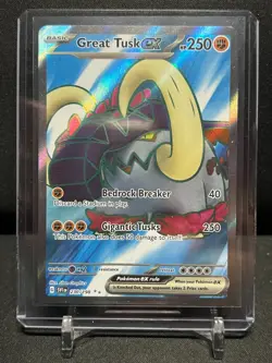 Great Tusk ex 230/198 Ultra Rare Holo Pokemon 2023 Scarlet & Violet NM - Image 1