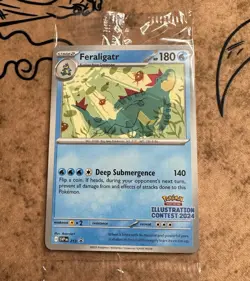 Pokemon TCG Illustration Contest 2025 Promos - *Sealed* - Pikachu, Fraligatr, To - Image 1