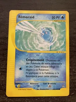 REMORAID COMMUNE - POKEMON 105/147 AQUAPOLIS NEUF FR - Image 1